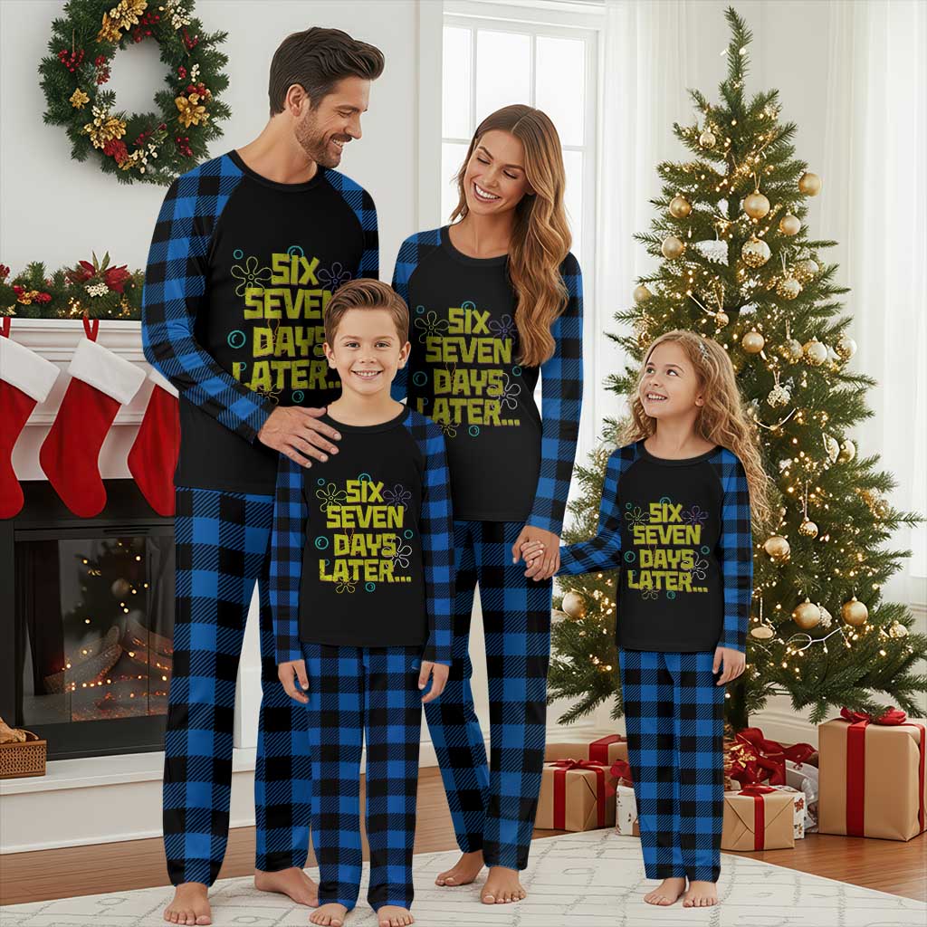 Funny 67 Days Later Plaid Pajama Set 67 Days Of School Meme Teacher TS11 Blue Plaid Print Your Wear