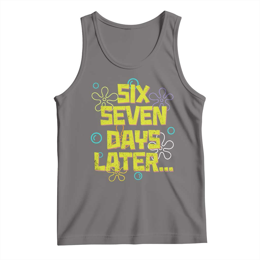 Funny 67 Days Later Tank Top 67 Days Of School Meme Teacher TS11 Deep Heather Print Your Wear