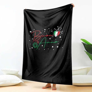 Funny Buon Anno Itlalian New Year Throw Blanket TS11 Print Your Wear