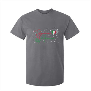 Funny Buon Anno Itlalian New Year T Shirt For Kid TS11 Charcoal Print Your Wear