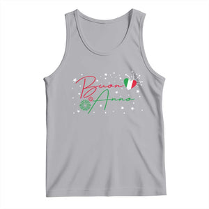 Funny Buon Anno Itlalian New Year Tank Top TS11 Athletic Heather Print Your Wear