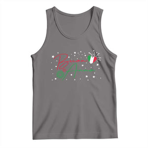 Funny Buon Anno Itlalian New Year Tank Top TS11 Deep Heather Print Your Wear