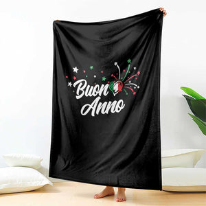 Funny Buon Anno Itlalian New Year Throw Blanket Italy Heart TS11 Print Your Wear