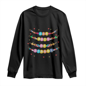 Funny 120 Days Of School Bracelet Long Sleeve Shirt TS11 Black Print Your Wear