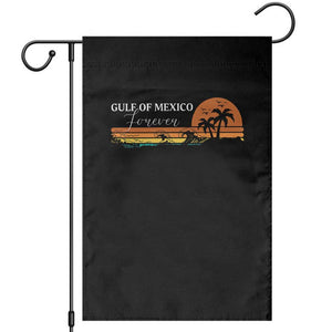 Gulf Of Mexico Forever Garden Flag Beach Palm Treen Vintage Retro TS11 Black Print Your Wear