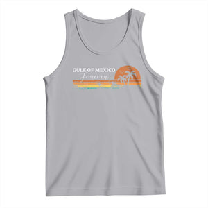 Gulf Of Mexico Forever Tank Top Beach Palm Treen Vintage Retro TS11 Athletic Heather Print Your Wear
