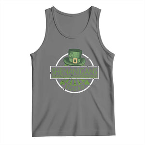 Funny St Patrick's Day Shenanigans Squad Tank Top Shamrock TS11 Black Heather Print Your Wear