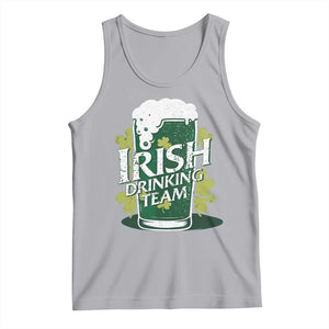 Funny St Patrick's Day Irish Beer Drinking Tank Top Irish Drinking Team Green Beer Shamrock TS11 Athletic Heather Print Your Wear
