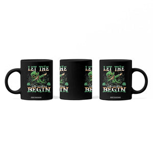 Funny Let The Shenanigans Begin Coffee Mug Dabbing Leprechaun St Patrick's Day TS11 Print Your Wear