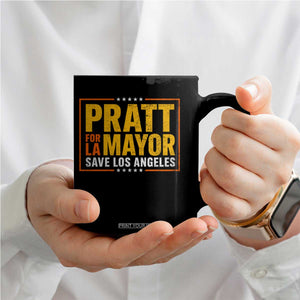 Pratt For Mayor Save Los Angeles Coffee Mug Spencer Supporter TS11 Print Your Wear