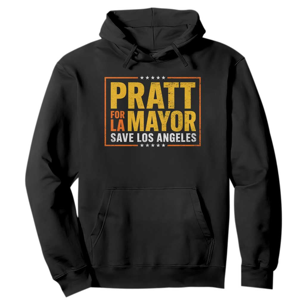 Pratt For Mayor Save Los Angeles Hoodie Spencer Supporter TS11 Black Print Your Wear