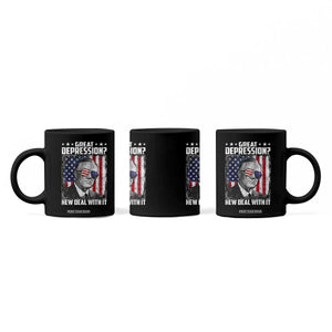 Franklin D Roosevelt Coffee Mug Great Depression New Deal With It TS11 Print Your Wear