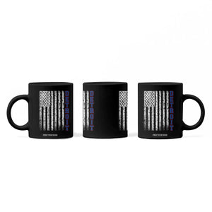 Detroit Michigan State Pride Vintage American Flag Coffee Mug TS11 Print Your Wear