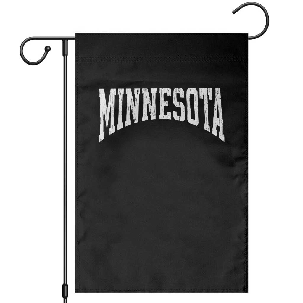 Minnesota MN State Throwback Design Vintage Garden Flag TS11 Black Print Your Wear