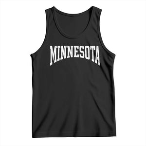 Minnesota MN State Throwback Design Vintage Tank Top TS11 Black Print Your Wear