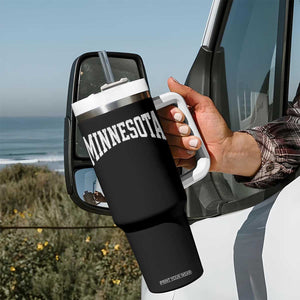 Minnesota MN State Throwback Design Vintage Tumbler With Handle TS11 Print Your Wear