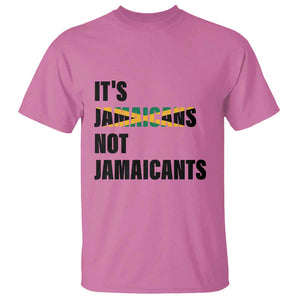 Jamaica T Shirt It's Jamaicans Not Jamaicants Flag TS11 Azalea Print Your Wear