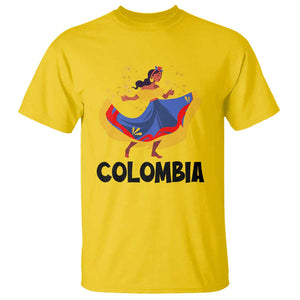 Colombianas T Shirt Colombia Cumbia Butterfly Flag Roots TS11 Daisy Print Your Wear