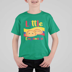 Funny Colombia Food T Shirt For Kid Little Empanada Colombian Flag TS11 Irish Green Print Your Wear