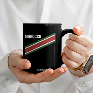 Morocco Moroccan Flag Coffee Mug Green Star Maroc Stripes TS11 Print Your Wear