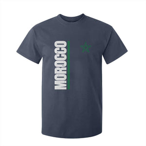 Morocco Green Star Flag Patriotic Moroccan Pride T Shirt For Kid TS11 Navy Print Your Wear