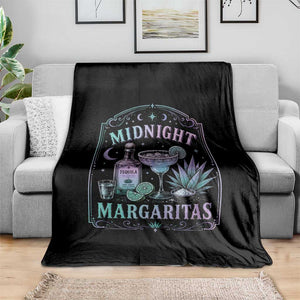 Midnight Margaritas Halloween Witch Cocktail Lover Throw Blanket TS11 Print Your Wear