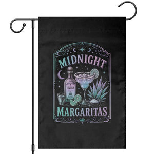 Midnight Margaritas Halloween Witch Cocktail Lover Garden Flag TS11 Black Print Your Wear