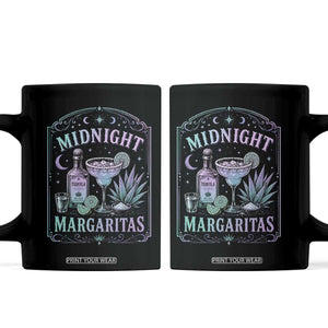 Midnight Margaritas Halloween Witch Cocktail Lover Coffee Mug TS11 Black Print Your Wear