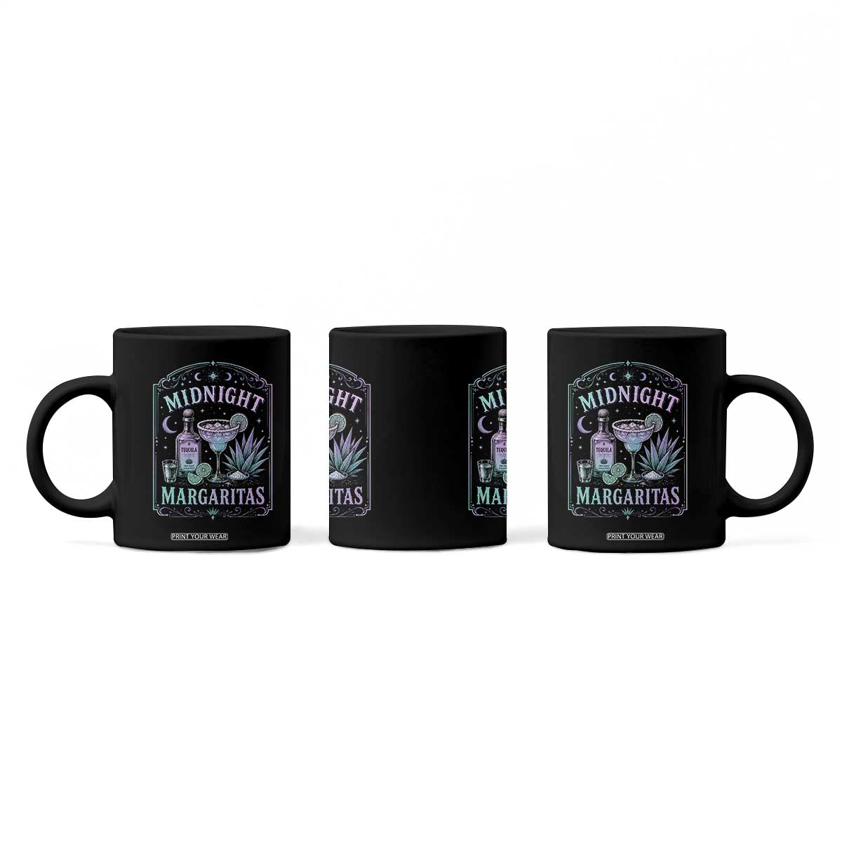 Midnight Margaritas Halloween Witch Cocktail Lover Coffee Mug TS11 Print Your Wear