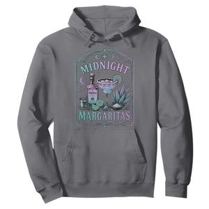 Midnight Margaritas Halloween Witch Cocktail Lover Hoodie TS11 Charcoal Print Your Wear