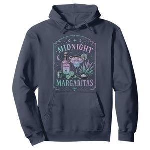 Midnight Margaritas Halloween Witch Cocktail Lover Hoodie TS11 Navy Print Your Wear