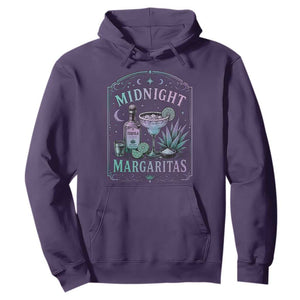 Midnight Margaritas Halloween Witch Cocktail Lover Hoodie TS11 Purple Print Your Wear