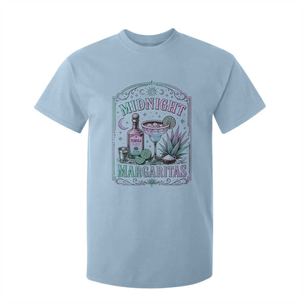 Midnight Margaritas Halloween Witch Cocktail Lover T Shirt For Kid TS11 Light Blue Print Your Wear