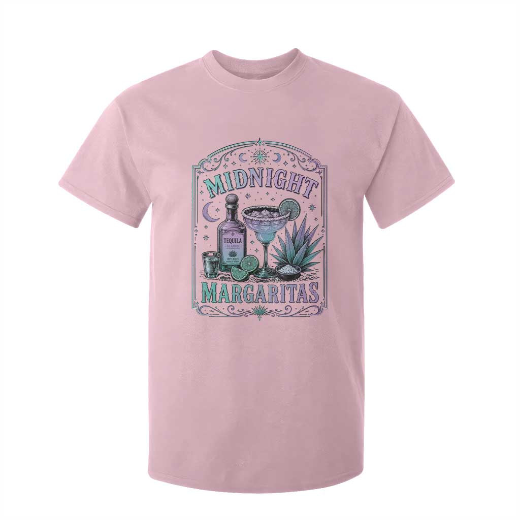 Midnight Margaritas Halloween Witch Cocktail Lover T Shirt For Kid TS11 Light Pink Print Your Wear