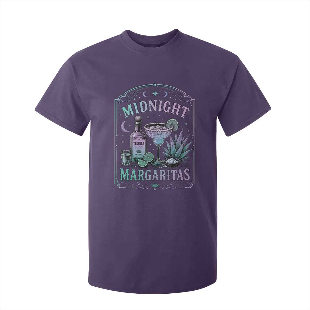 Midnight Margaritas Halloween Witch Cocktail Lover T Shirt For Kid TS11 Purple Print Your Wear