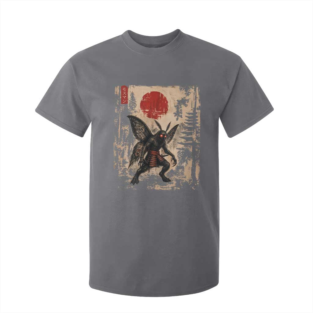 Samurai Mothman Japanese Vintage Graphic Ukiyo e Art T Shirt For Kid Funny Cryptids