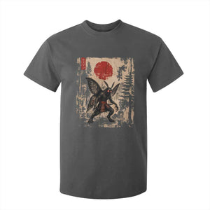Samurai Mothman Japanese Vintage Graphic Ukiyo e Art T Shirt For Kid Funny Cryptids
