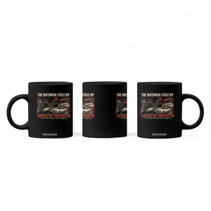 Funny The Mothman Stole My Catalytic Converter Coffee Mug Point Pleasant West Virginia Cryptid TS11 Print Your Wear