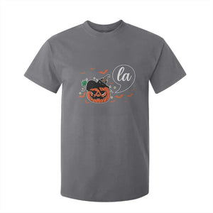 Harris Halloween 2024 T Shirt For Kid Comma La Kamala Black Cat Witches TS11 Charcoal Print Your Wear