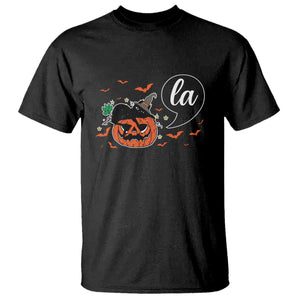 Harris Halloween 2024 T Shirt Comma La Kamala Black Cat Witches TS11 Black Print Your Wear