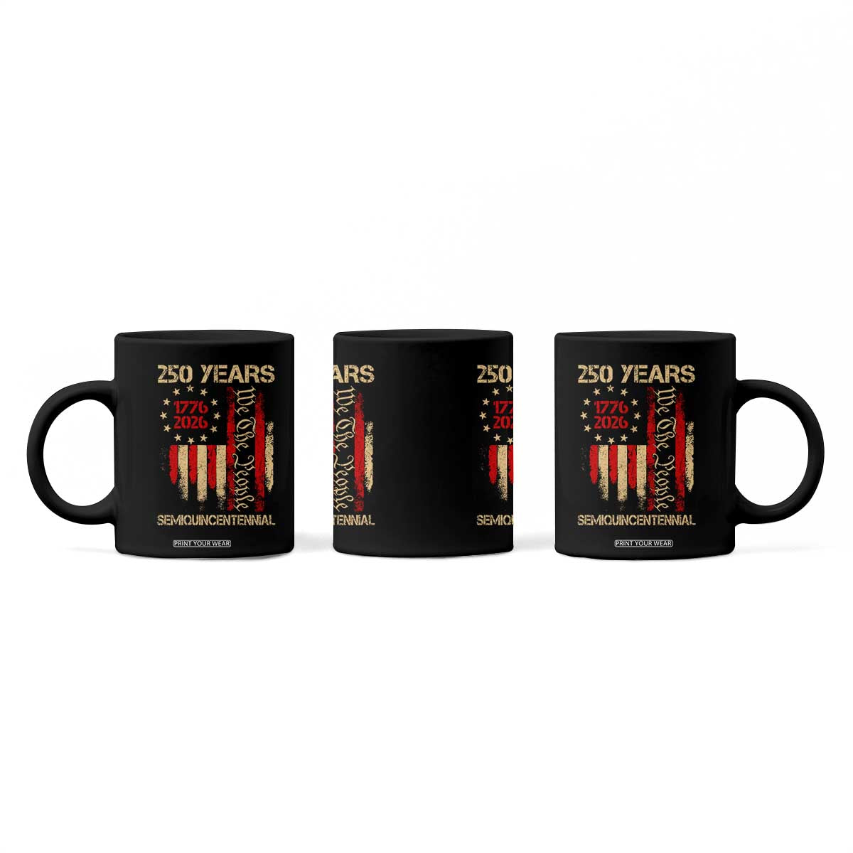 250 Years Semiquincentennial Coffee Mug 250th America Anniversary Independence Day TS11 Print Your Wear