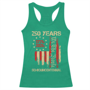 250 Years Semiquincentennial Racerback Tank Top 250th America Anniversary Independence Day TS11 Irish Green Print Your Wear