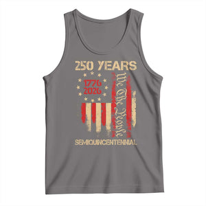 250 Years Semiquincentennial Tank Top 250th America Anniversary Independence Day TS11 Deep Heather Print Your Wear
