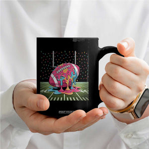 American Football Sprinkles Ice Cream Drip Field Goal Coffee Mug TS11 Print Your Wear