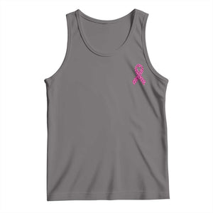 Breast Cancer Awareness Leopard Pink Ribbon Tank Top