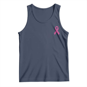 Breast Cancer Awareness Leopard Pink Ribbon Tank Top