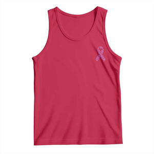 Breast Cancer Awareness Leopard Pink Ribbon Tank Top