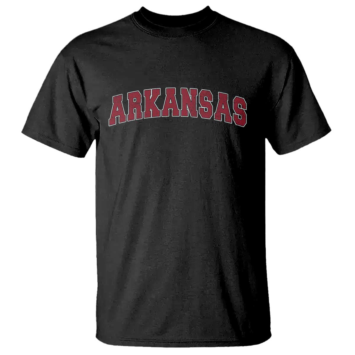 Arkansas Vintage Athletic Sports Design T Shirt AR State Pride 80s 90s Style