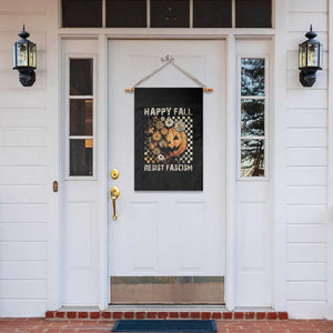 Happy Fall Resist Fascism Garden Flag Halloween Fall Pumpkin TS11 Print Your Wear