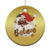 Funny Retro Black Santa Xmas Christmas Ornament Believe African American Xmas TS11 Print Your Wear